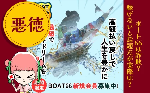 競艇予想サイト　BOAT66　ボート66　アイキャッチ