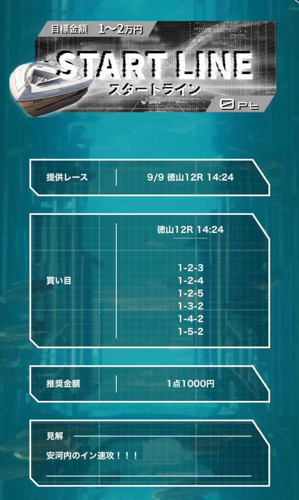 競艇予想サイト「NEXT BOAT RACE(ネクストボートレース)」無料予想